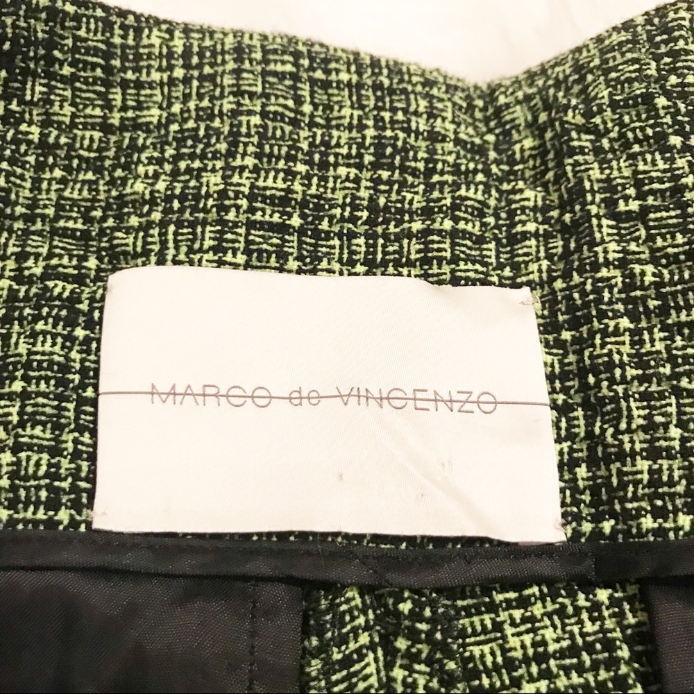 Marco de Vincenzo Runway Tweed Cropped Pants $730 - Picture 5 of 8